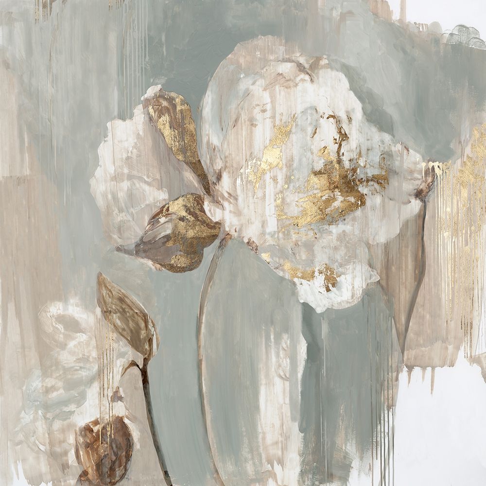 Golden Tulip Poster Print by Ella K # PG674A