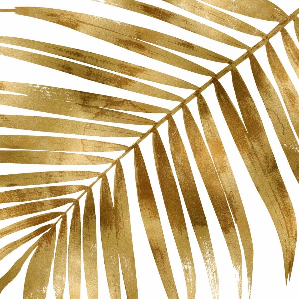 Tropical Gold Palm I Poster Print by Melonie Miller # MMR114328