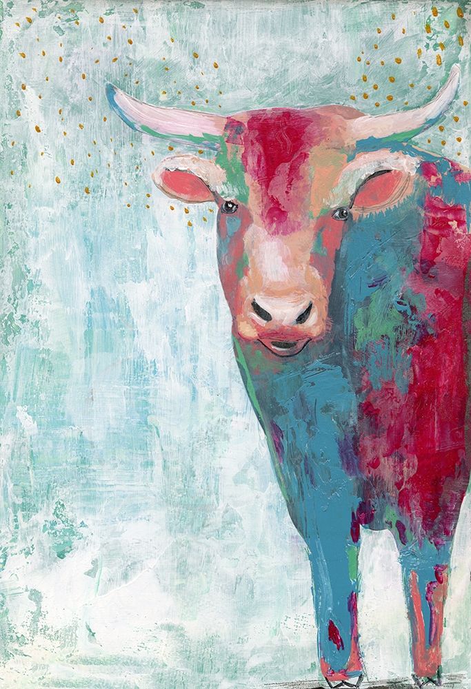 Bull Poster Print by Sarah Ogren - Item # VARPDXSO1420