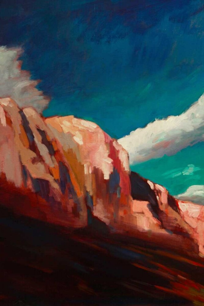 The Cliffs Poster Print by Eddie Barbini # EDR112284DG