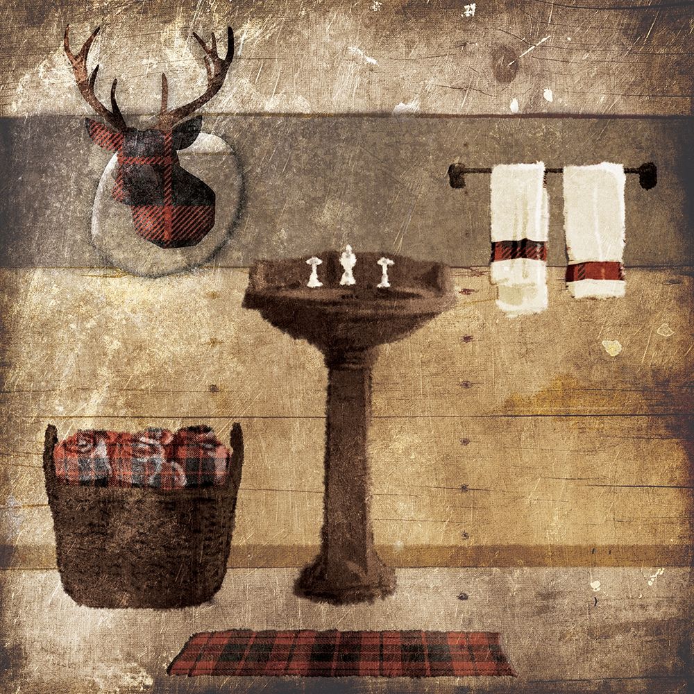 Cabin Deer Poster Print by Jace Grey - Item # VARPDXJGSQ834C