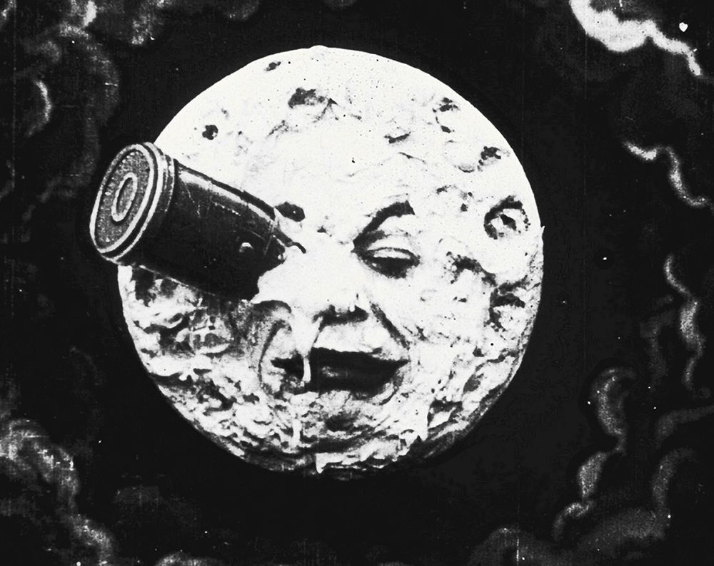 A Trip To The Moon - Landing Poster Print by Hollywood Photo Archive Hollywood Photo Archive - Item # VARPDX482789