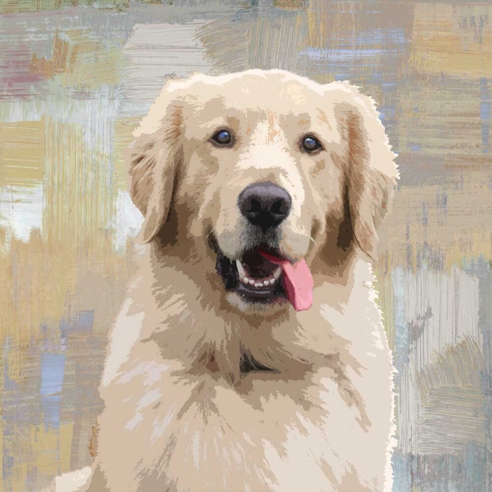 Golden Retriever Poster Print by Keri Rodgers # KG114636