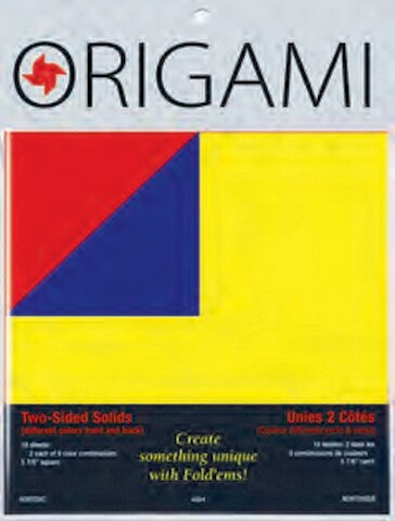 Origami Paper Double Side Primary Color 18 Sheet Michaels