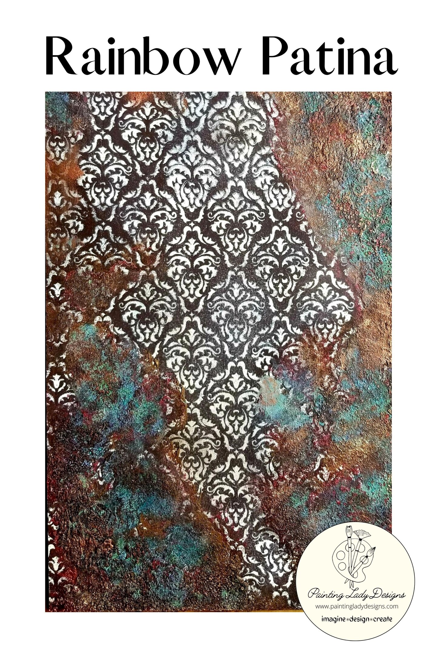 Victorian Wallpaper Decoupage Paper for Crafting and Mixed Media
