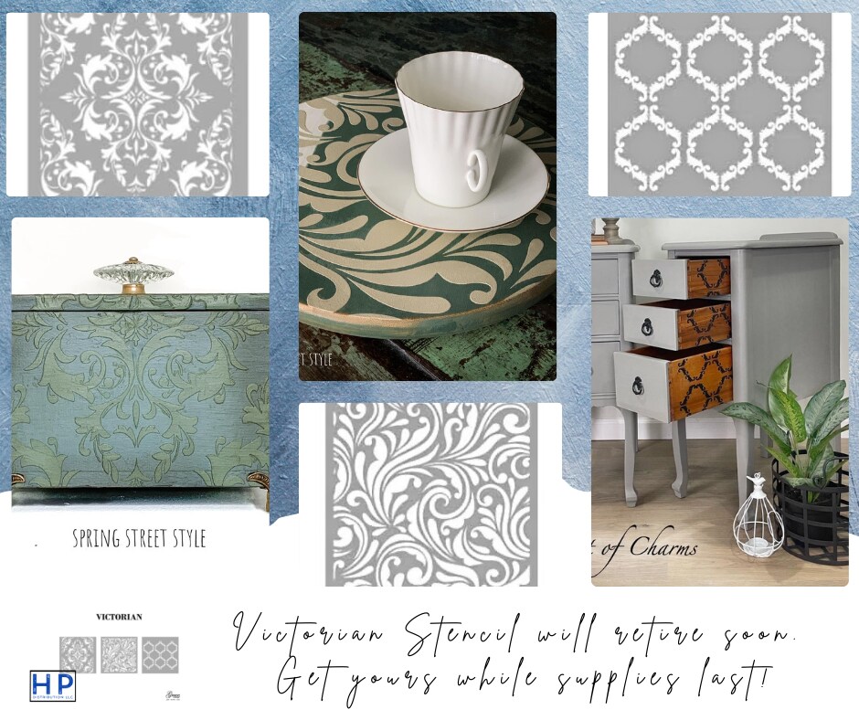 Victorian Tile Stencil Victorian Designs