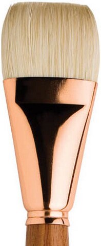 Pinceau Pab Best Natural Bristle 5400 Bright Taille 2 - Poils Naturels Pour Huile Et Acrylique