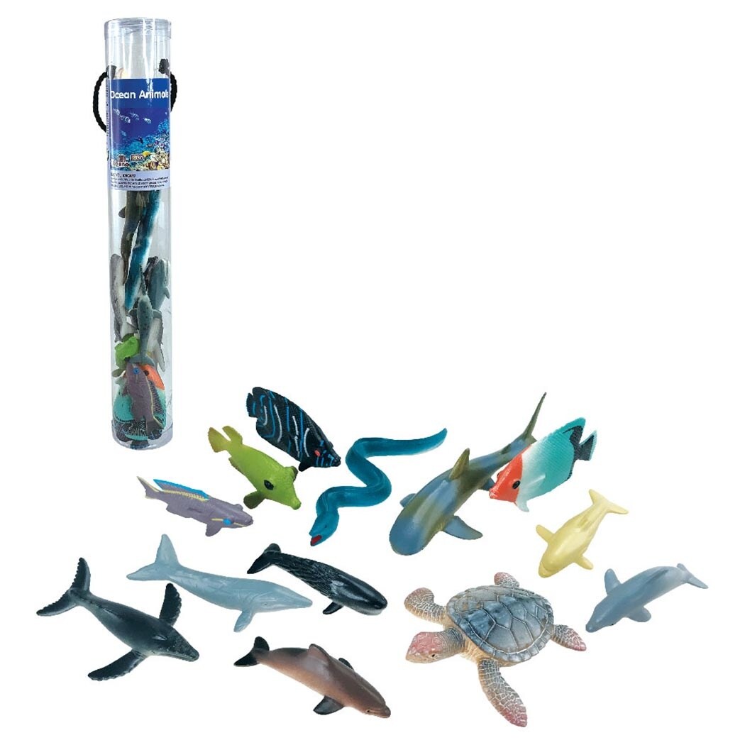EN] Fish toys for sea animals!! animal names for kids, kids