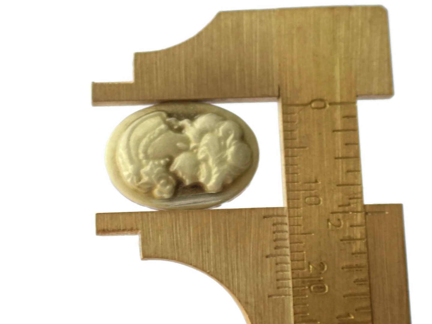 10 18x13mm Brown Cameo Cabochons Resin Cabochons Victorian Cabochons