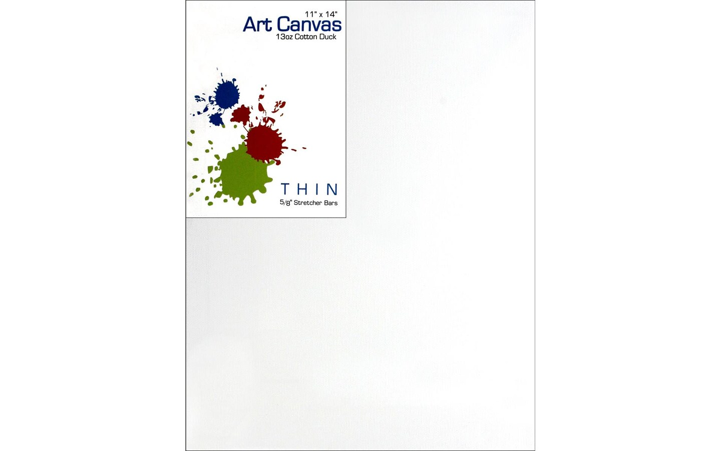 Spc Canvas Thin 11X14x5/8&#x22; Primed 13Oz