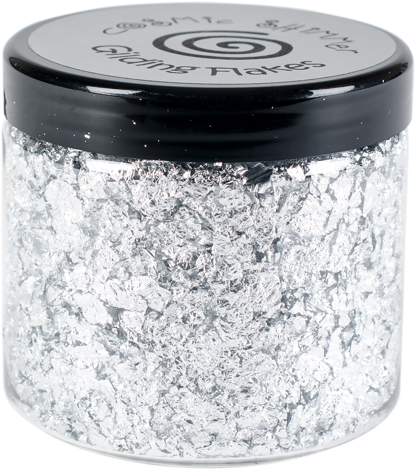 Creative Expressions Cosmic Shimmer Gilding Flakes 200Ml-Silver Moon