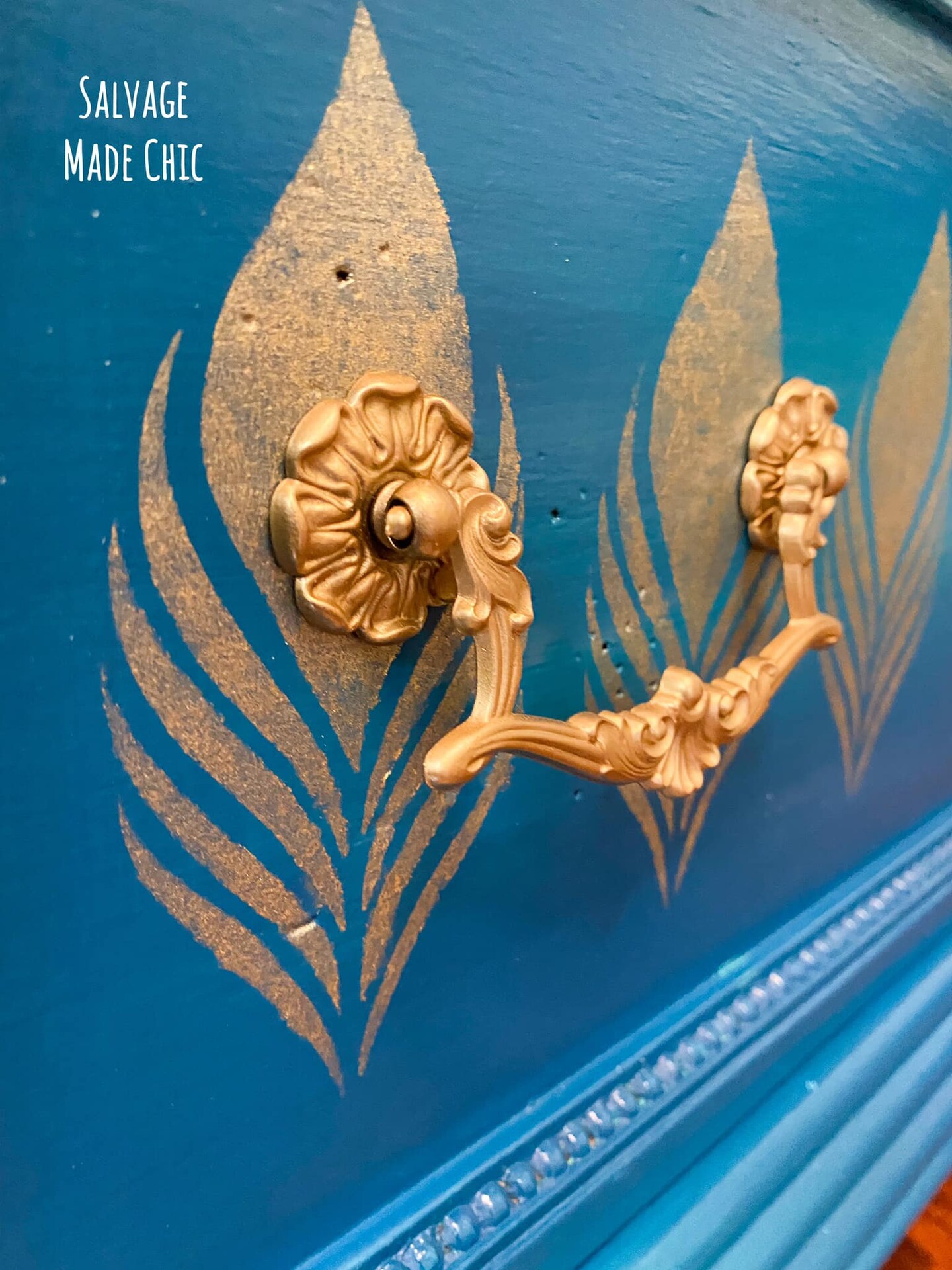 Feathers Stencil   Bohemian Crest Designs