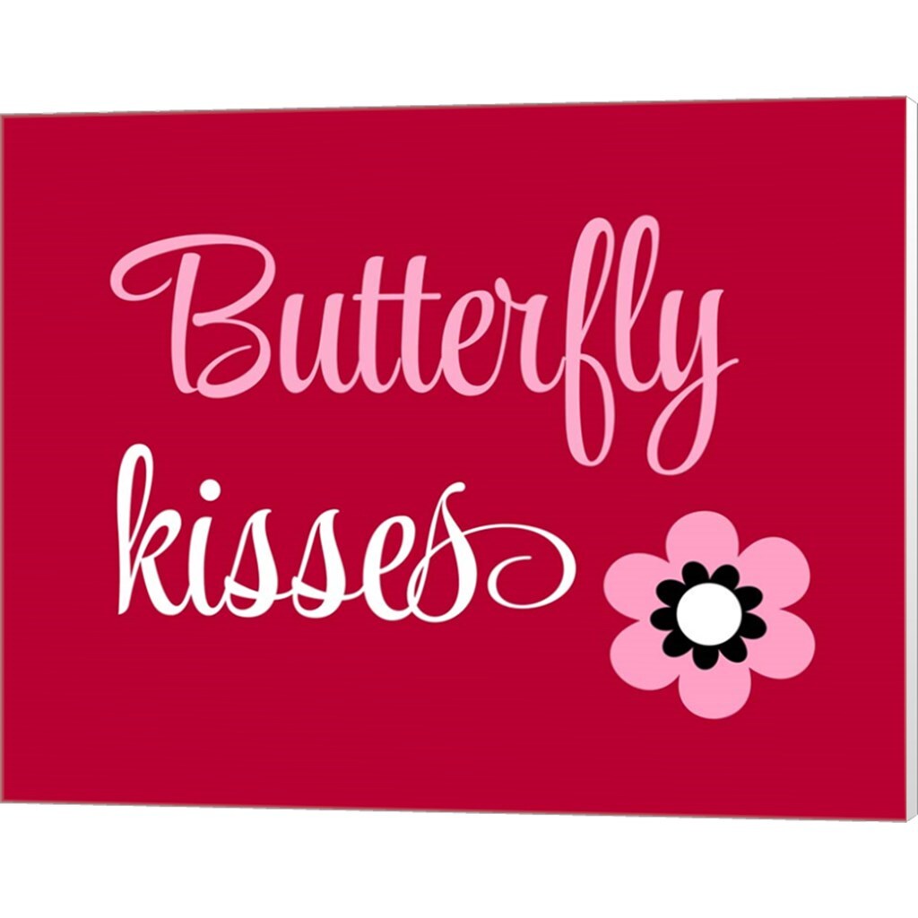 Butterfly Kisses &#x26; Ladybug Hugs by Tamara Robinson 15&#x22; x 12&#x22; Canvas Wall Art (Set of 2)
