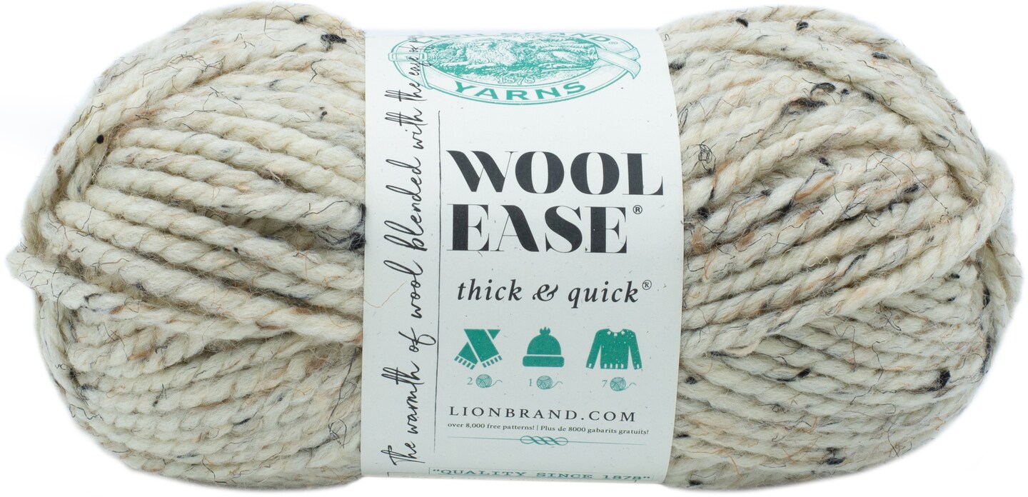  Lion Brand Wool Ease Thick and Quick Yarn (3-Pack