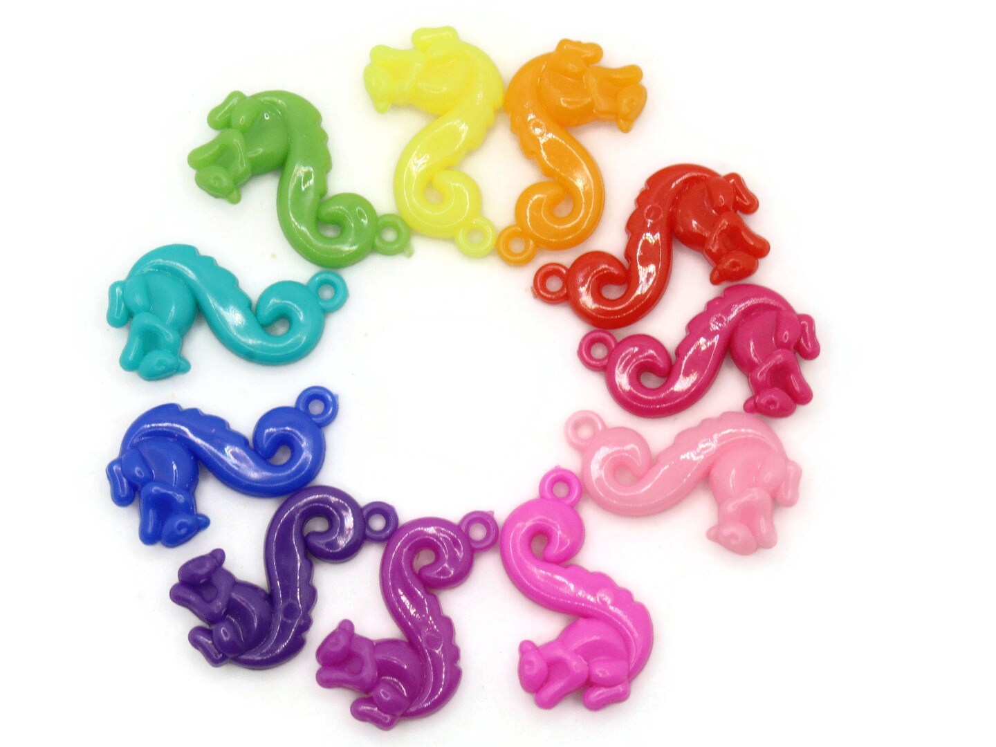 8 33mm Mixed Color Plastic Squirrel Charms | Michaels