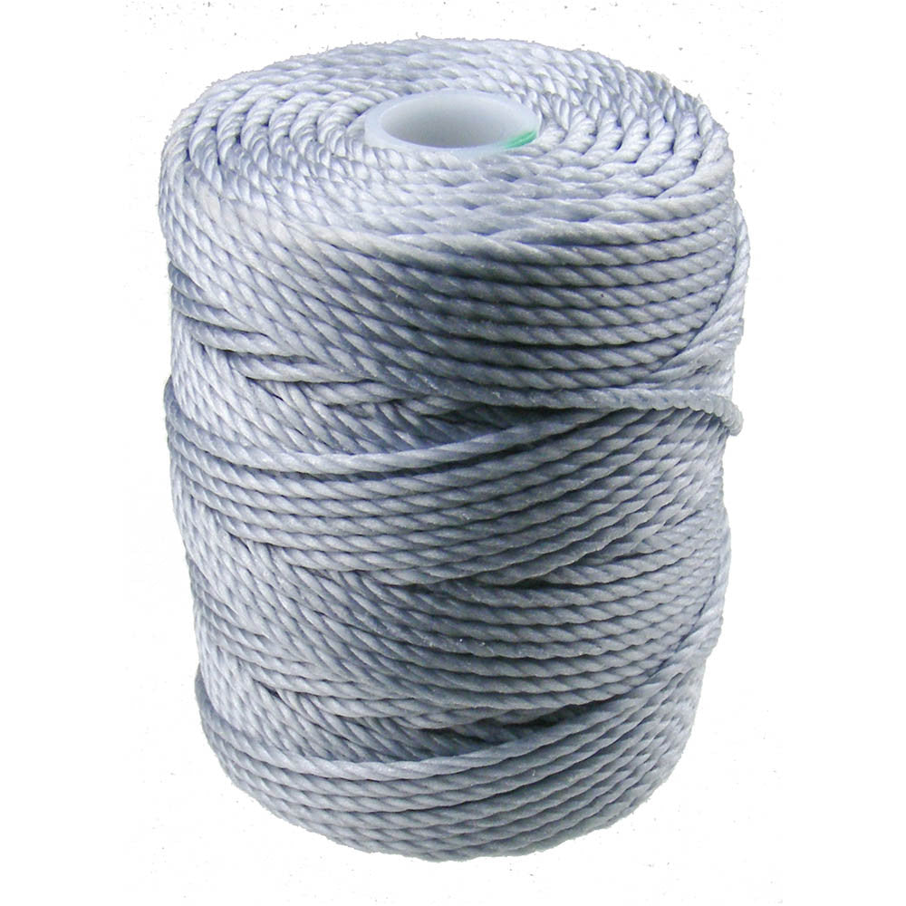 C-Lon Tex 400 Heavy Weight Bead Cord, Pearl - 1.0mm, 36 Yard Spool