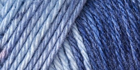 Multipack of 12 - Caron Simply Soft Ombres Yarn-Saturday Blue Jeans