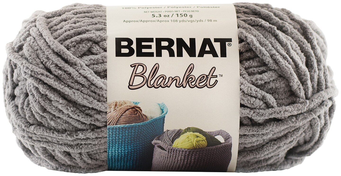 Bernat Blanket Yarn 12 Bundle - Pale Gray - Yahoo Shopping