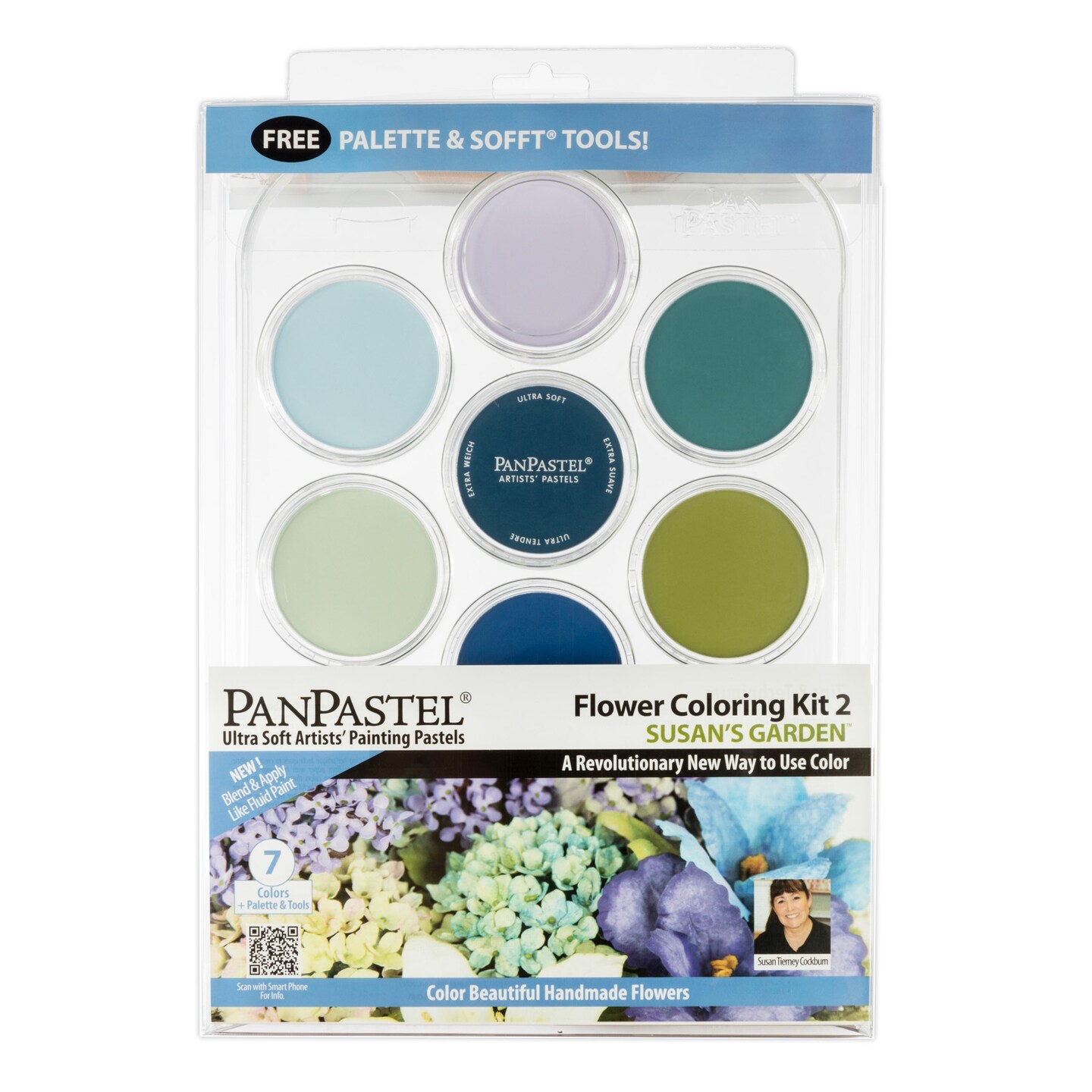 Panpastel Ultra Soft Artist Pastel Set 9Ml 7/Pkg-Flower Coloring #2 -  Susan's Garden