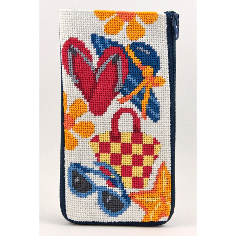 Eyeglass Case - Beach Accessories - Needlepoint Kit