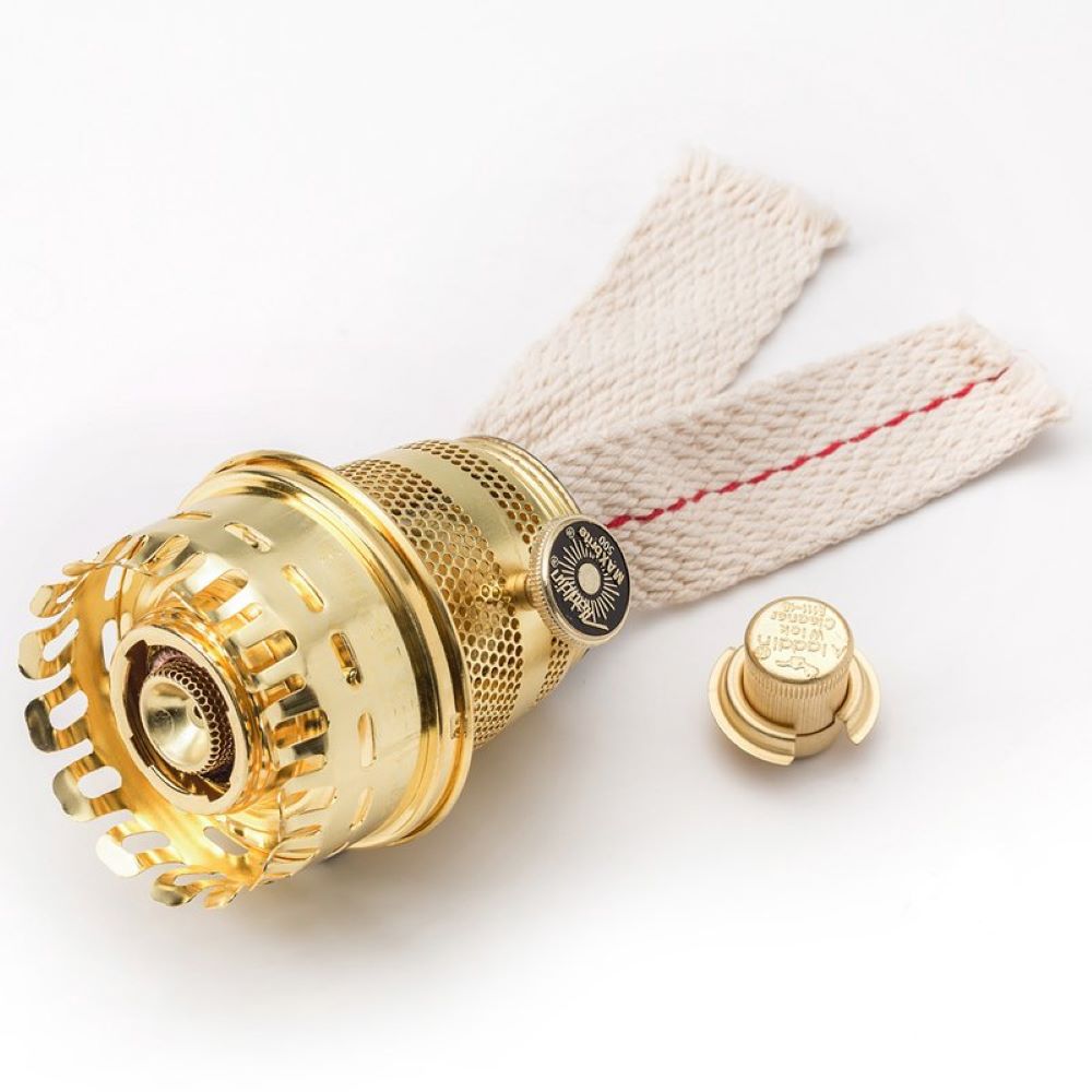 Aladdin MaxBrite 502 Brass Burner, Color: Gold, Count: 1, Size