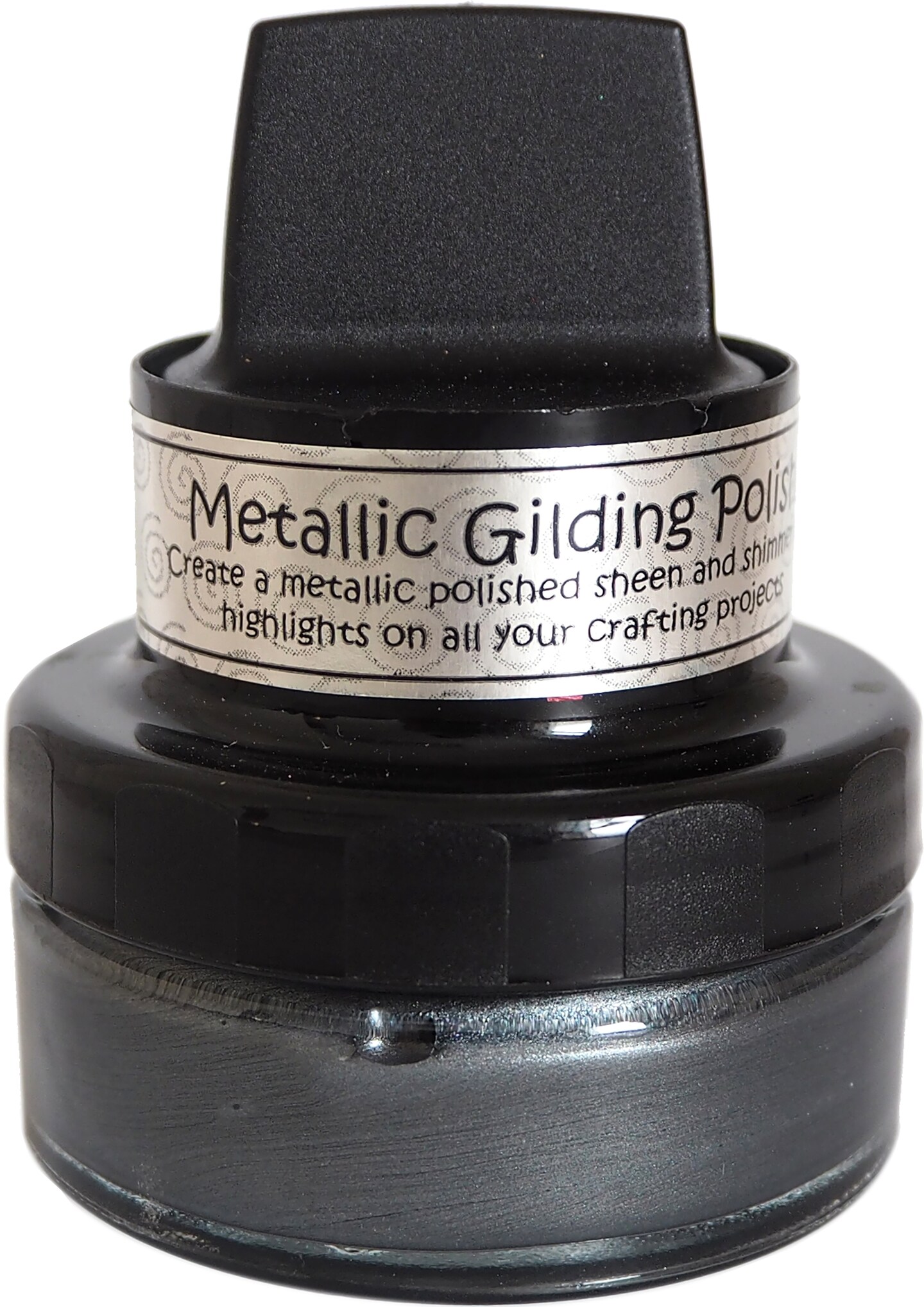 Creative Expressions Cosmic Shimmer Metallic Gilding Polish-Graphite