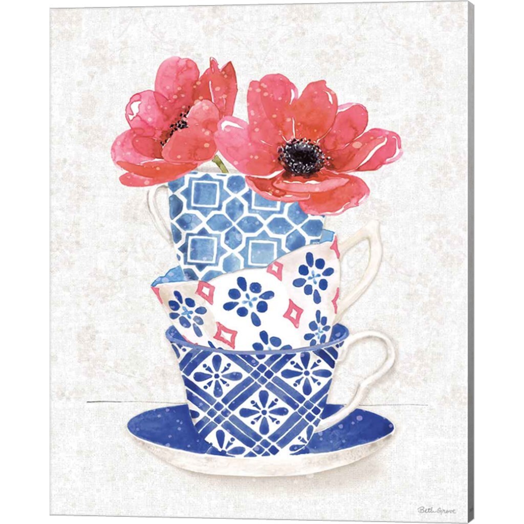 From the East by Beth Grove 12" x 15" Canvas Wall Art (Set of 2)