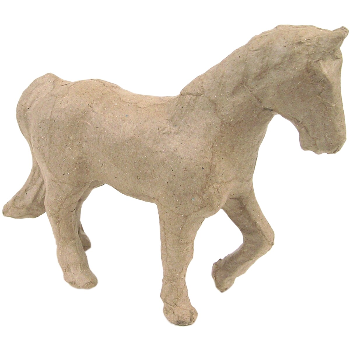 Decopatch Paper-Mache Figurine 4.5&#x22;-Trotting Horse