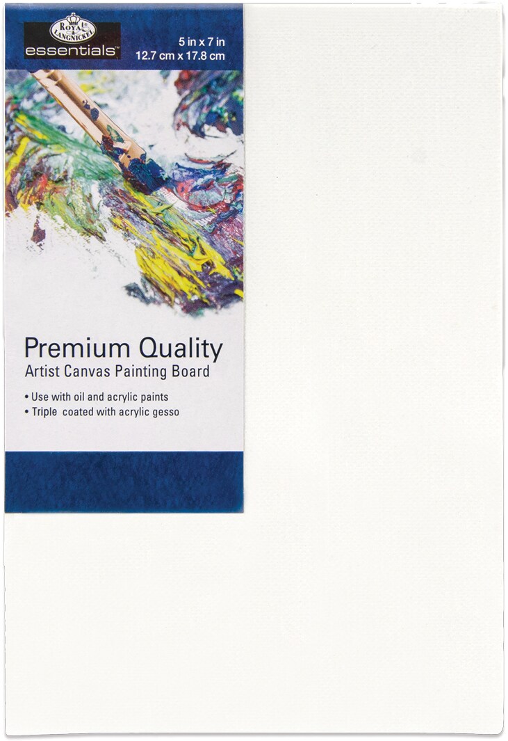 Royal Langnickel essentials(TM) Premium Canvas Board-5"x7"