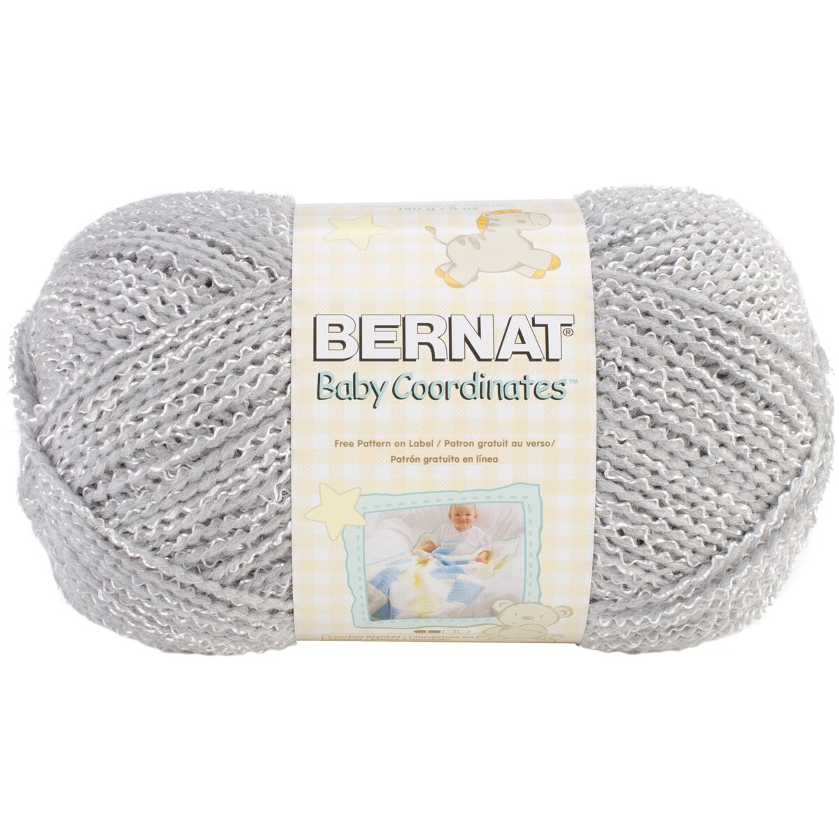 Bernat Co-Ordinates Natural Yarn - 3 Pack of 141g/5oz - Acrylic - 3 DK (Light) - 388 Yards - Knitting/Crochet