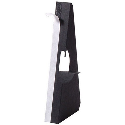 Easel Back 15 Inch Black Self Stick Single Wing 25Pk