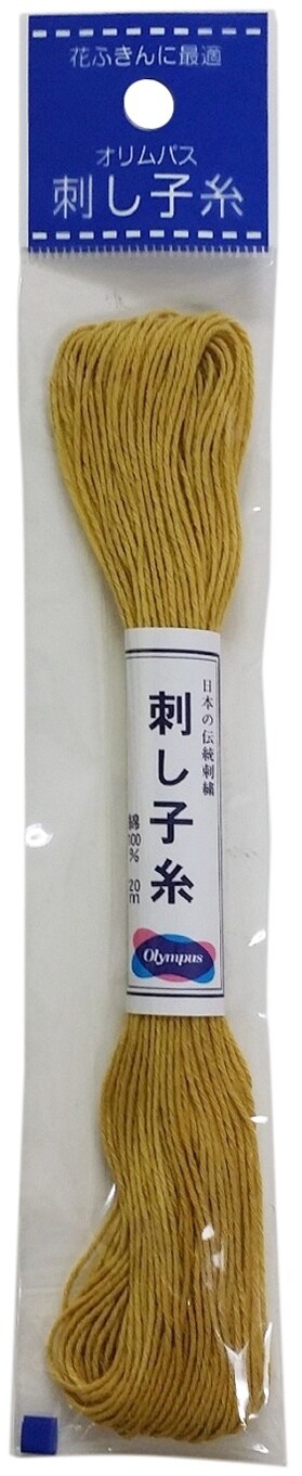 Olympus Sashiko Cotton Thread 22Yd - Solid-Gold