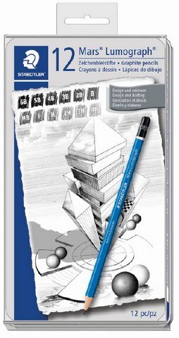12pcs sketching pencil graphite pencil set