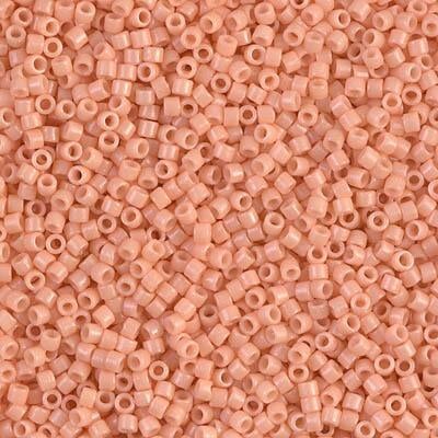 Miyuki Delica Bead 11/0, DB2111, Duracoat Opaque Tea Rose, 5 grams