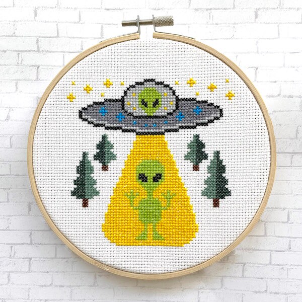 We Are Not Alone Counted Cross Stitch Kit