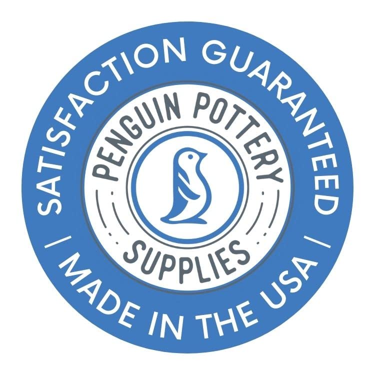 Penguin Pottery - Matte Series - Ocean Matte - Mid Fire Glaze, High Fire Glaze, Cone 5-6 for Mid Fire Clay, High Fire Clay - Ceramic Glaze Pottery (1 Pint | 16 oz | 473 ml)