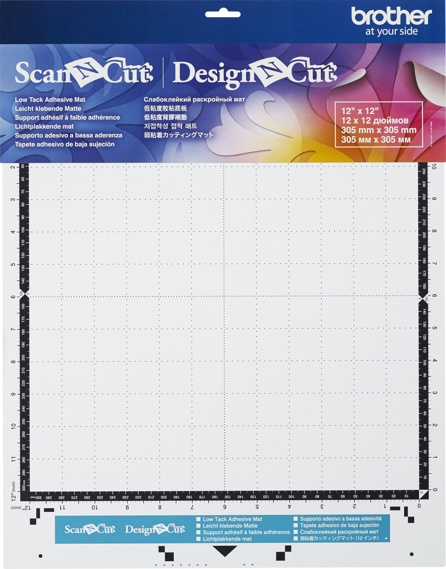 Brother ScanNCut Low Tack Mat 12&#x22;x12&#x22;-Low Tack