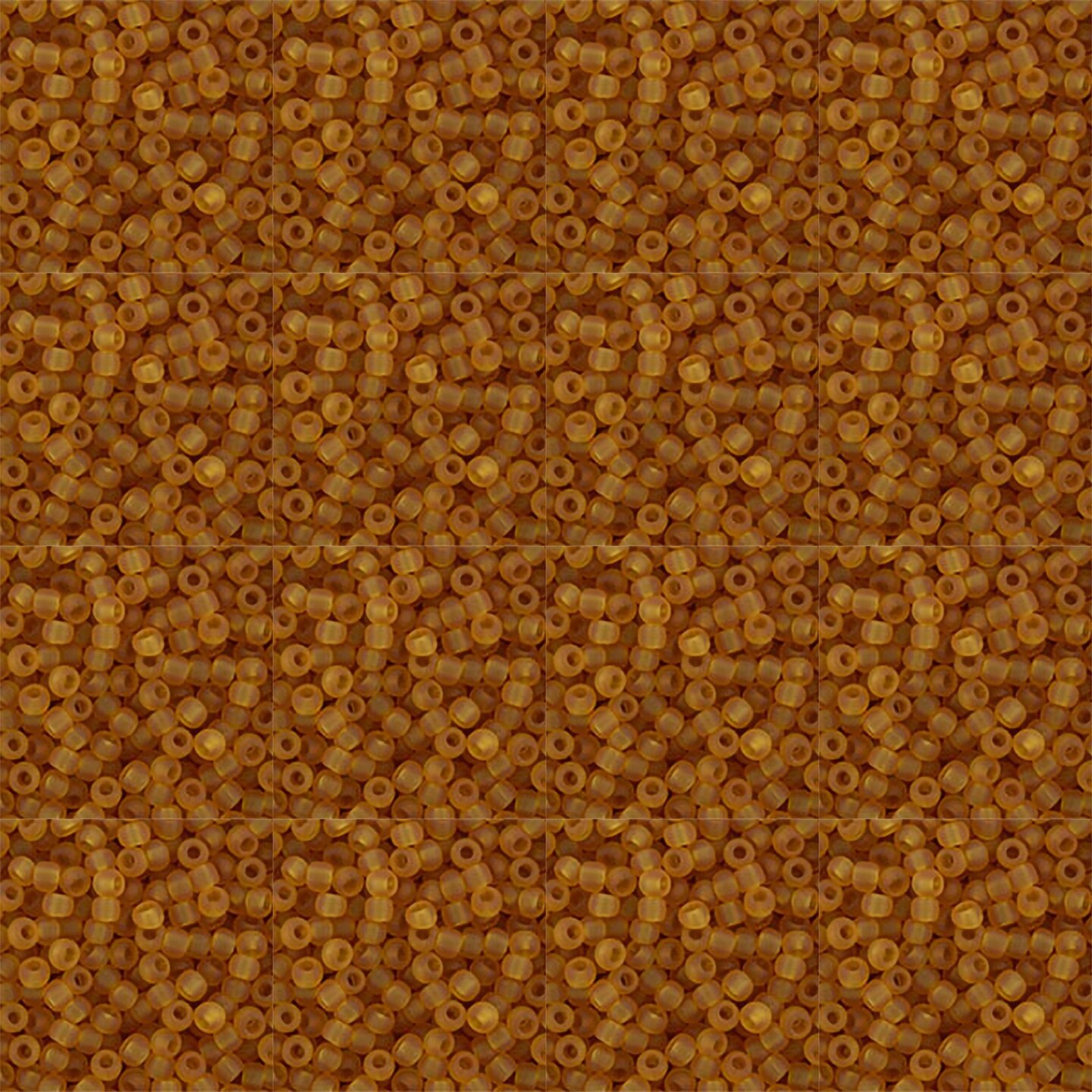 Toho 11/0 Round Japanese Seed Bead, TR11-2CF, Matte Dark Topaz