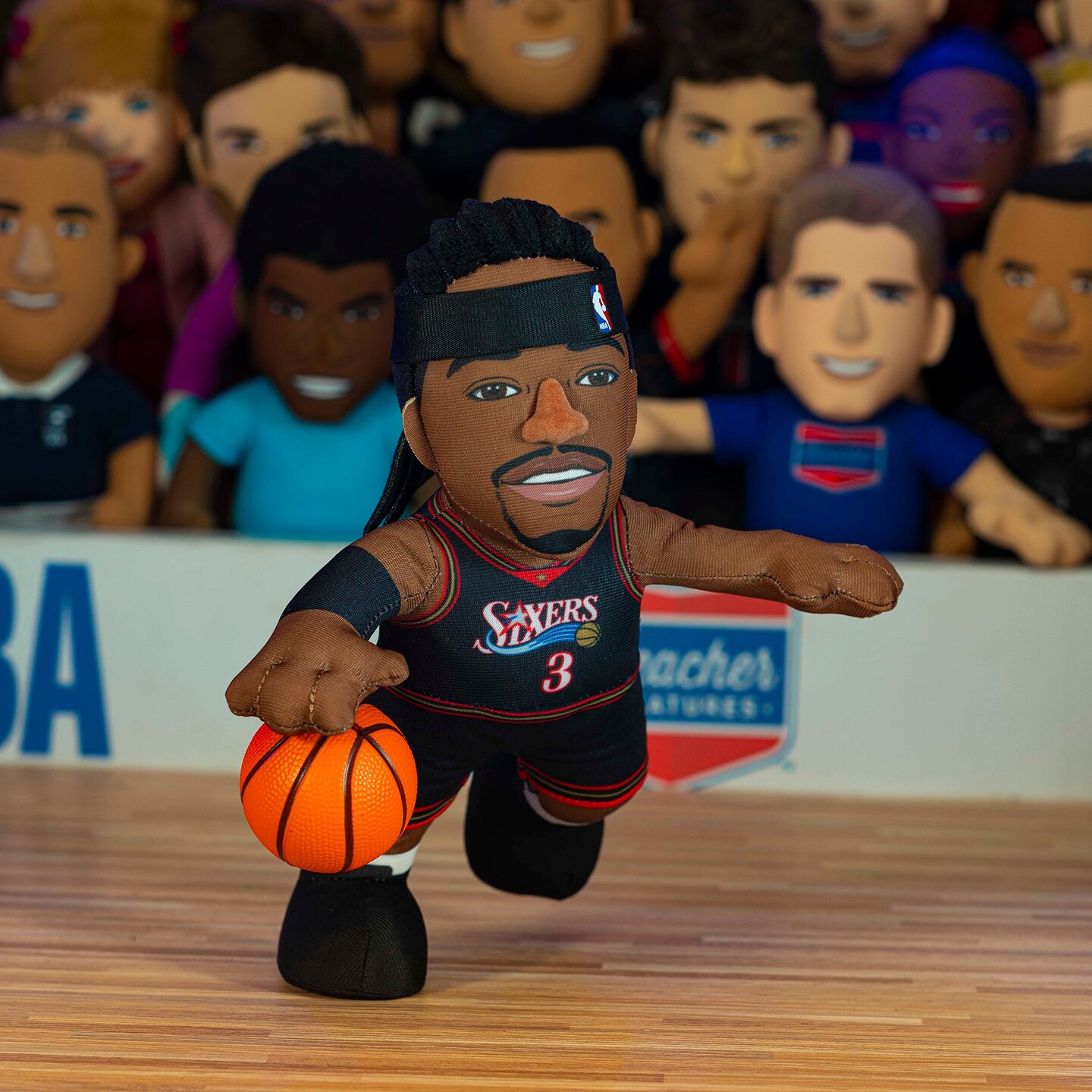 Bleacher Creatures Philadelphia 76ers Allen Iverson 10" Plush Figure