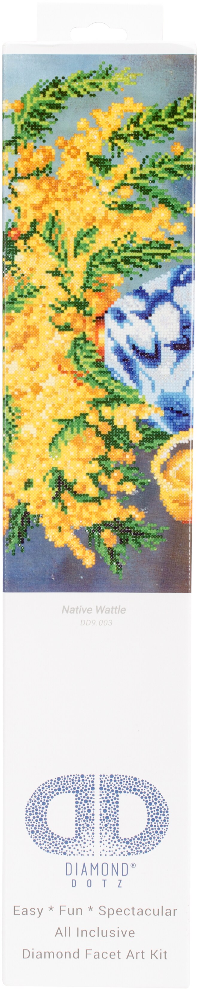 Diamond Dotz Diamond Art Kit 19.5&#x22;X23.5&#x22;-Native Wattle