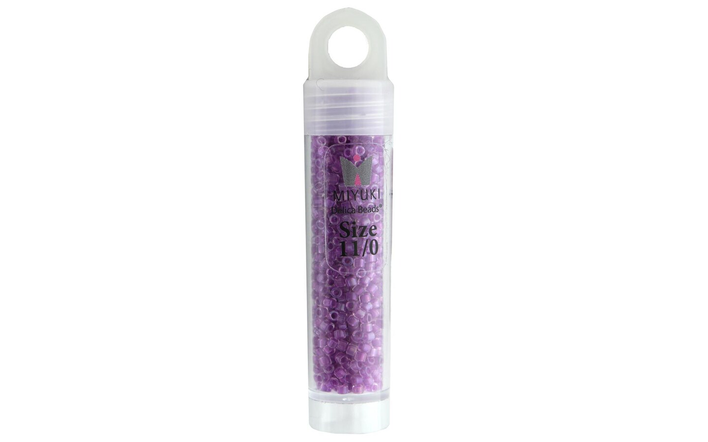 John Bead Miyuki Delica 11/0 Rd Lilac Abl D, Count: 1, Model