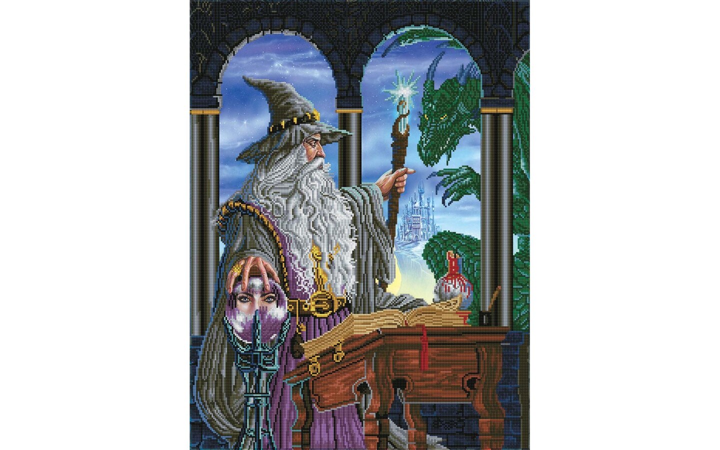 Diamond Dotz Kit Advanced Wizards Emissary Michaels