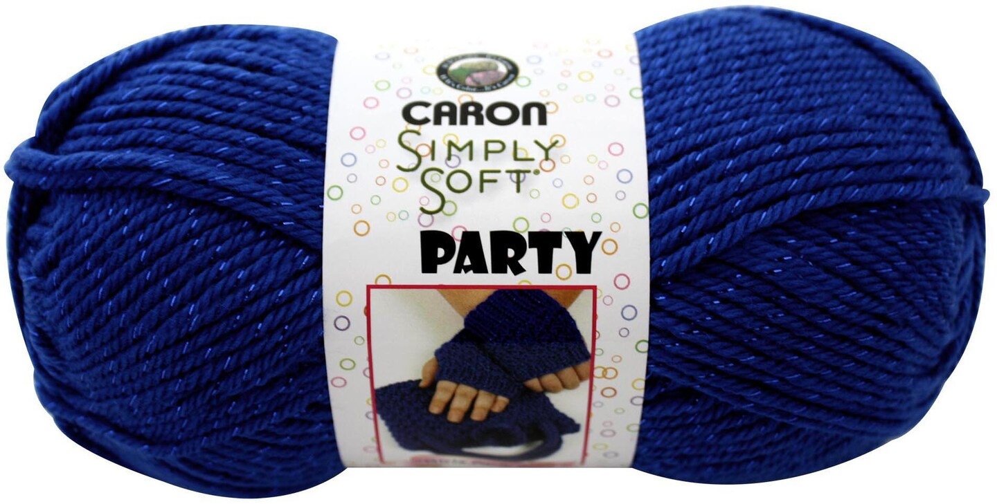 Caron Simply Soft Yarn, Royal Blue