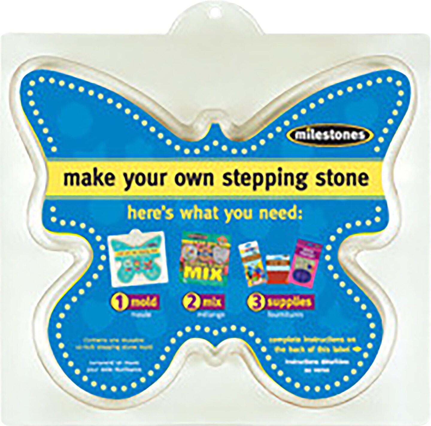 Milestones Stepping Stone Mold-Butterfly 12&#x22;