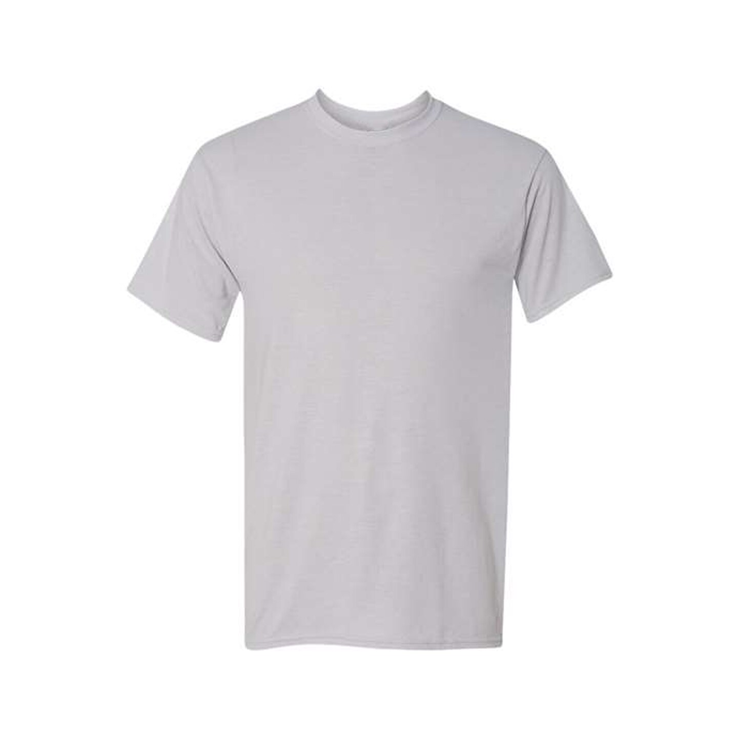 Jerzees Men's Heavyweight Short Sleeve T-Shirt - 5.6 Oz 50/50 Cotton Polyester Crewneck - View #4