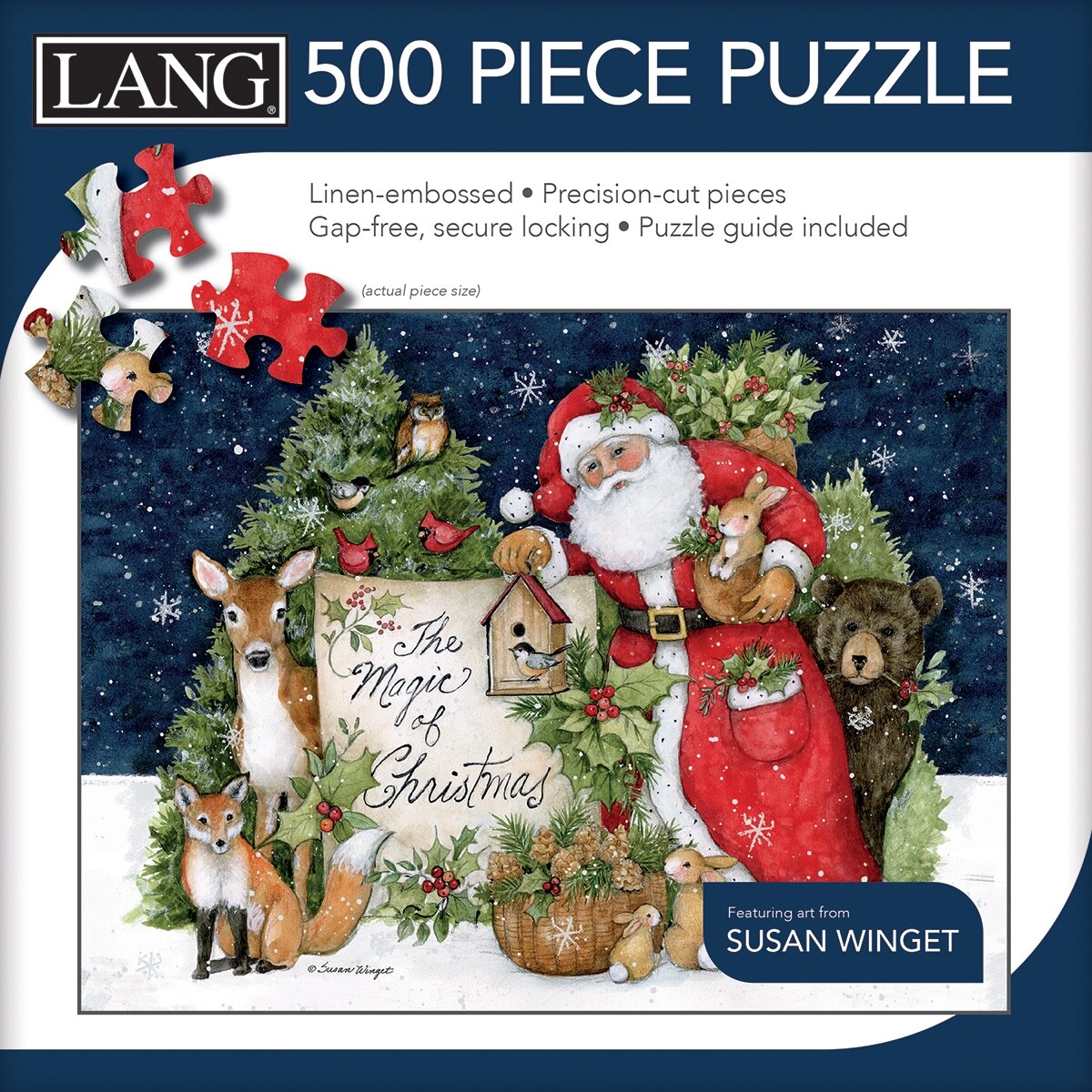 Lang Jigsaw Puzzle 500 Pieces 24&#x22;X18&#x22;-Magic Of Christmas