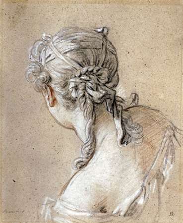 Head of a Woman Seen From Behind Poster Print by Francois Boucher - Item # VARPDX265968