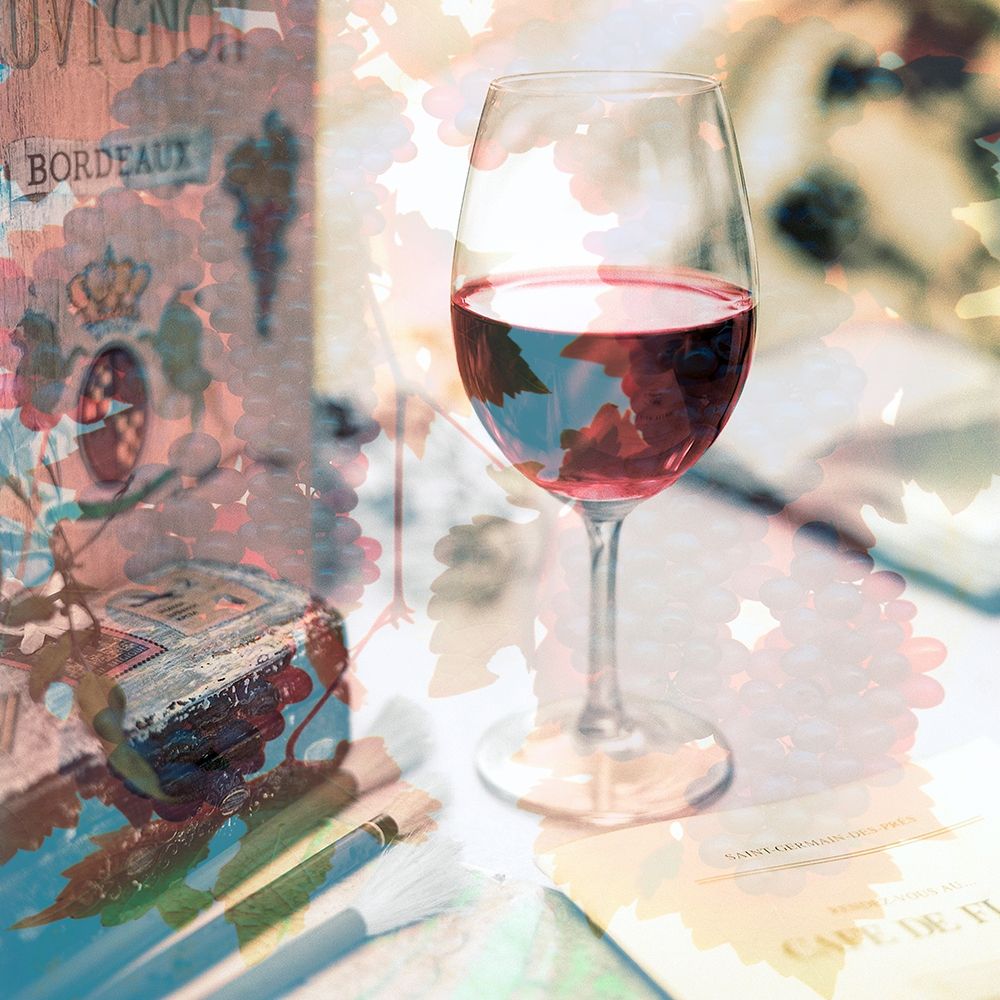 Bordeaux Vineyard Cafe #1 Poster Print by Alan Blaustein - Item # VARPDXB3640D