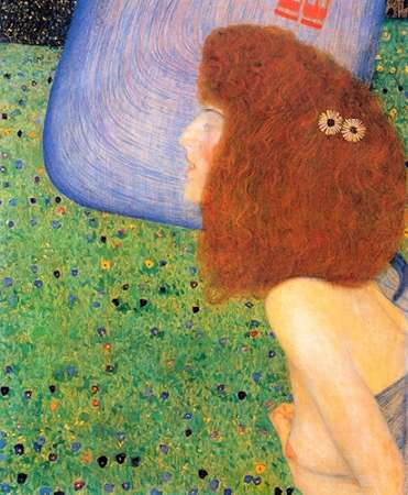 Girl With Blue Veil 1903 Poster Print by Gustav Klimt - Item # VARPDX373335