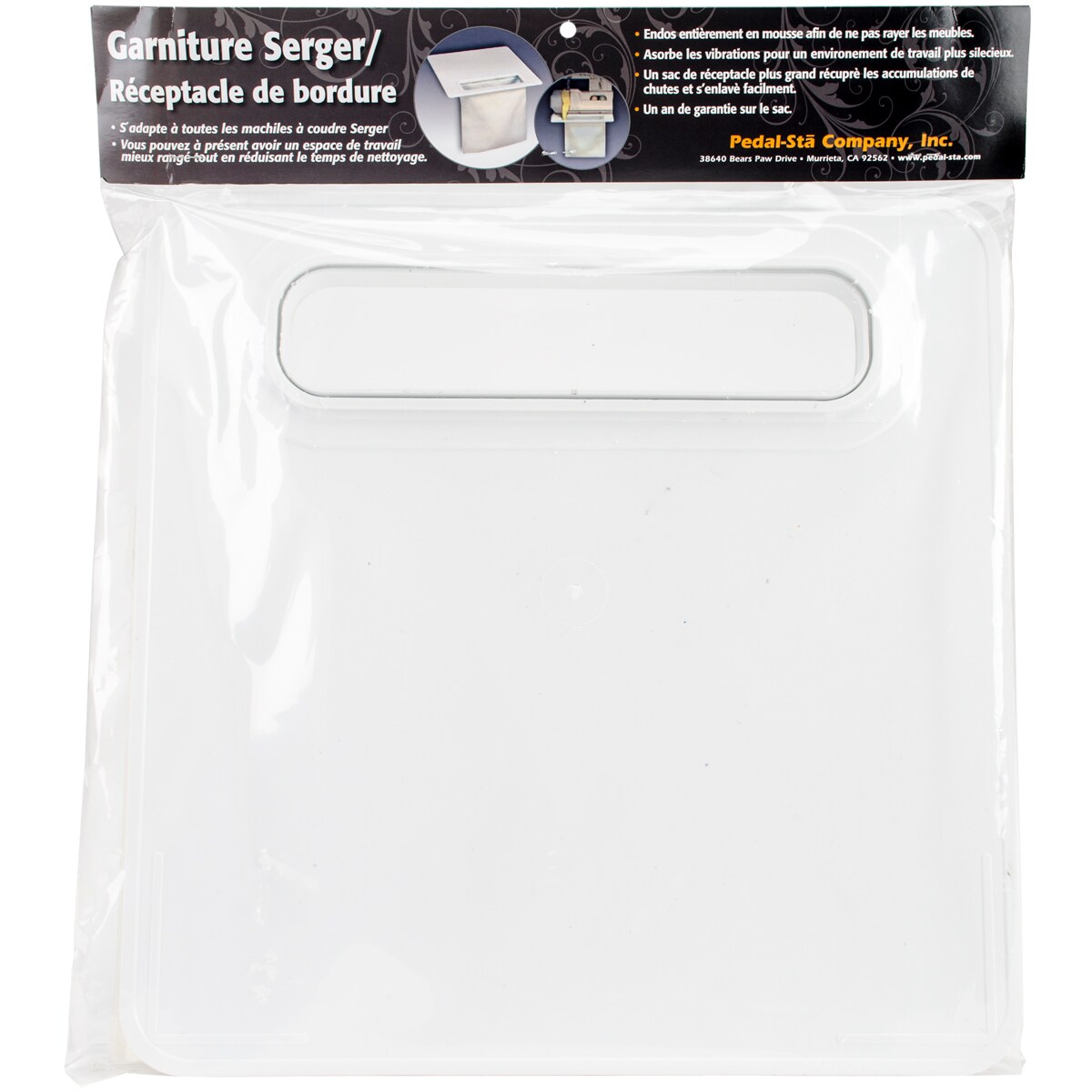 Pedal Sta Serger Pad &#x26; Trim Catcher